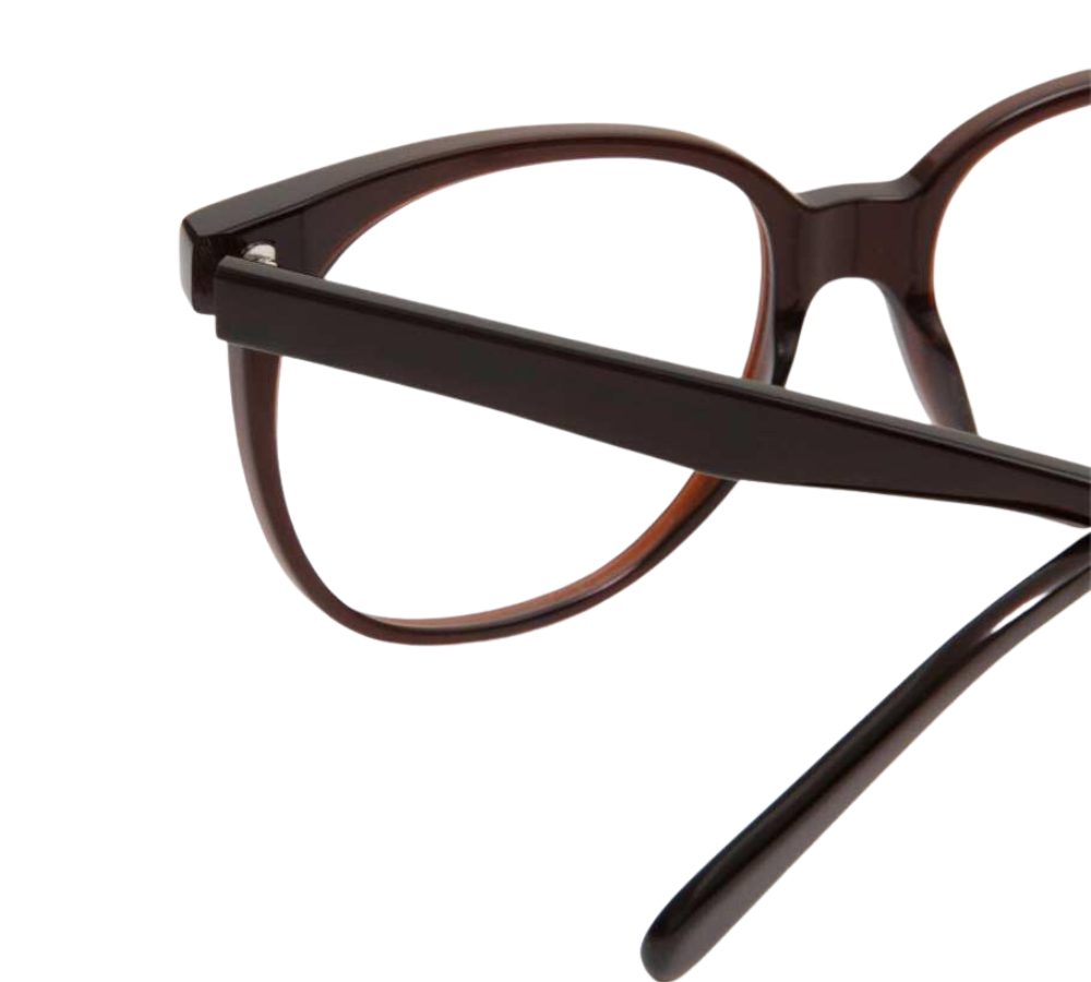 Maya læsebrille - mørkebrun